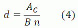 Equation 4 API Separators Sizing Procedure