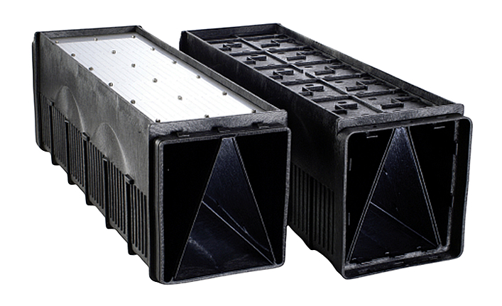 Multiblock Gravity Filters Underdrain
